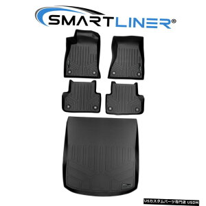 Floor Mat SMARTLINER�t���A�}�b�g���J�[�S���C�i�[2018-2021�A�E�f�BA5 / S5�Z�_���܂��̓X�|�[�c�o�b�N SMARTLINER Floor Mats  Cargo Liner For 2018-2021 Audi A5/S5 Sedan or Sportback �y���s�A���i�z