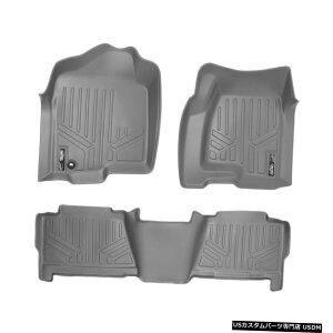 Floor Mat MaxLiner 1st / 2nd Row Floor Mats Grey for 2001-07 Silverado / Sierra Classic Crew MaxLiner 1st/2nd Row Floor Mats Grey for 2001-07 Silverado/Sierra Classic Crew �y���s�A���i�z
