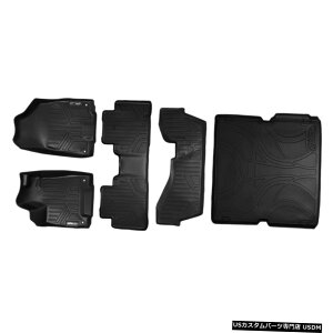 Floor Mat SmartlinertA}bgJ[SCi[2014-20ALMDXW / 2ڃx`V[g Smartliner Floor Mats Cargo Liner for 2014-20 Acura MDX W/2nd Row Bench Seat