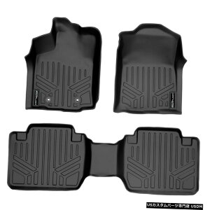 Floor Mat SmartlinerJX^tBbgtA}bgZbgubN2016-17^R}ANZX/g Smartliner Custom Fit Floor Mats Set Black for 2016-17 Tacoma Access/Extended