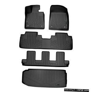 Floor Mat Maxliner All Weather Floor Mats Set and Cargo Liner for 2018-2020 Lexus RXL Maxliner All Weather Floor Mats Set And Cargo Liner For 2018-2020 Lexus RXL