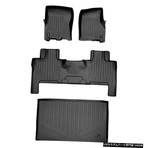 Floor Mat MaxLiner�J�X�^��1st2 /�J�[�S�t���A�}�b�g�Z�b�g�u���b�N�G�N�X�y�f�B�V����EL /�i�r�Q�[�^�[L MaxLiner Custom 1st 2nd/Cargo Floor Mat Set Black for Expedition EL/Navigator L �y���s�A���i�z