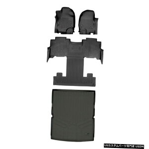 Floor Mat 2018-20GNXyfBV}bNX/irQ[^[LoPbgV[gpX}[gCi[tA}bgJ[S Smartliner Floor Mat Cargo for 2018-20 Expedition Max/Navigator L Bucket Seats