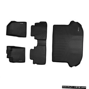 Floor Mat MaxLinerI[EFU[tA}bg/J[SCi[ZbgubNY[m15-17 MaxLiner All Weather Floor Mats / Cargo Liner Set Black For Nissan Murano 15-17