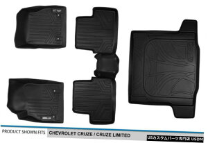 Floor Mat MaxLiner All Weather 1st 2ndCargo Floor Mats Set for 2011-15 Chevy Cruze MaxLiner All Weather 1st 2nd  Cargo Floor Mats Set for 2011-15 Chevy Cruze