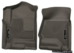 Floor Mat X-Act�R���g�D�A�t�����g�t���A�}�b�g�R�R�A14-20�V���o���[�h/�V�G��1500�N���[/�_�u�� X-Act Contour Front Floor Mat Cocoa for 14-20 Silverado/Sierra 1500 Crew/Double �y���s�A���i�z