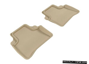 Floor Mat JO[SV^JX^tBbgCi[^2ڃtA}bgL1MB05721502 Kagu All-Weather Custom Fit Liners Tan 2nd Row Floor Mats L1MB05721502