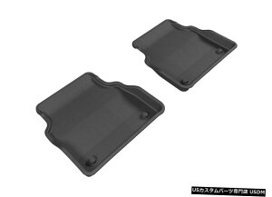 Floor Mat JO[SV^JX^tBbgCi[ubN2ڃtA}bgL1AD03121509 Kagu All-Weather Custom Fit Liners Black 2nd Row Floor Mats L1AD03121509