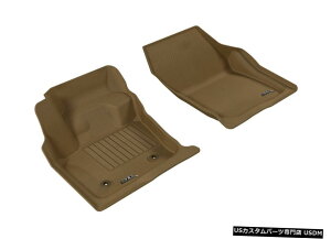 Floor Mat �J�O�[�S�V��^���C�i�[�^��1��ڃt���A�}�b�g2013-2016�t���[�W����/�����J�[��MKZ Kagu All-Weather Liners Tan 1st Row Floor Mats for 2013-2016 Fusion/Lincoln MKZ �y���s�A���i�z