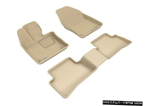 Floor Mat JO[SV^JX^tBbgCi[^1ڂ2ڃtA}bgL1LX06601502 Kagu All-Weather Custom Fit Liners Tan 1st And 2nd Row Floor Mats L1LX06601502