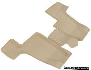 Floor Mat JO[SV^JX^tBbgCi[^3ڃtA}bgL1MB03931502 Kagu All-Weather Custom Fit Liners Tan 3rd Row Floor Mats L1MB03931502