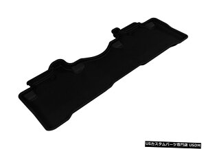Floor Mat JO[SV^JX^tBbgCi[2009-2015pCbgpubN2ڃtA}bg Kagu All-Weather Custom Fit Liners Black 2nd Row Floor Mats for 2009-2015 Pilot