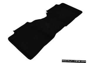Floor Mat JO[SV^JX^tBbgCi[ubN2ڃtA}bg2009-2015FU Kagu All-Weather Custom Fit Liners Black 2nd Row Floor Mats for 2009-2015 Venza