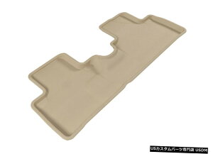 Floor Mat JO[SV^JX^tBbgCi[2010-2014CTCgp2ڃtA}bg Kagu All-Weather Custom Fit Liners Tan 2nd Row Floor Mats for 2010-2014 Insight