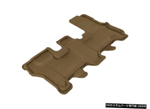 Floor Mat JO[SV^JX^tBbgCi[^3ڃtA}bg2007-2013MDX Kagu All-Weather Custom Fit Liners Tan 3rd Row Floor Mats for 2007-2013 MDX