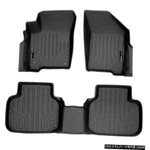 Floor Mat Smartliner All Weather Floor Mats Set Black for 2012-20 Dodge Journey Smartliner All Weather Floor Mats Set Black for 2012-20 Dodge Journey