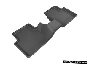 Floor Mat JO[SV^JX^tBbgCi[2016-2020CX-3pubN2ڃtA}bg Kagu All-Weather Custom Fit Liners Black 2nd Row Floor Mats for 2016-2020 CX-3