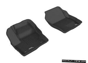 Floor Mat JO[SV^JX^tBbgCi[2015-2019GXP[vpubN1ڃtA}bg Kagu All-Weather Custom Fit Liners Black 1st Row Floor Mats for 2015-2019 Escape