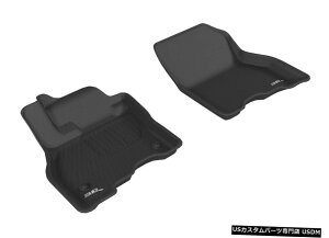 Floor Mat JO[SV^JX^tBbgCi[2013-2019[tpubN1ڃtA}bg Kagu All-Weather Custom Fit Liners Black 1st Row Floor Mats for 2013-2019 Leaf