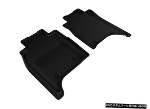 Floor Mat JO[SV^JX^tBbgCi[ubN2ڃtA}bgL1LR01921509 Kagu All-Weather Custom Fit Liners Black 2nd Row Floor Mats L1LR01921509