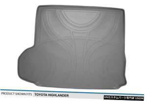 Floor Mat MAXTRAY�S�V��^�J�[�S�t���A���C�i�[2��ڃO���[�̌��14-19�n�C�����_�[ MAXTRAY All-Weather Cargo Floor Liner Behind 2nd Row Grey for 14-19 Highlander �y���s�A���i�z