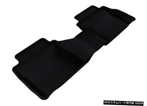 Floor Mat �J�O�[�S�V��^���C�i�[�u���b�N2��ڃt���A�}�b�g�i13-2020�t���[�W����/�����J�[��MKZ�p�j Kagu All-Weather Liners Black 2nd Row Floor Mats for 13-2020 Fusion/Lincoln MKZ �y���s�A���i�z