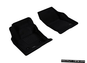 Floor Mat �J�O�[�J�X�^���t�B�b�g���C�i�[�u���b�N1��ڃt���A�}�b�g�i13-2016�t���[�W����/�����J�[��MKZ�p�j Kagu Custom Fit Liners Black 1st Row Floor Mats for 13-2016 Fusion/Lincoln MKZ �y���s�A���i�z