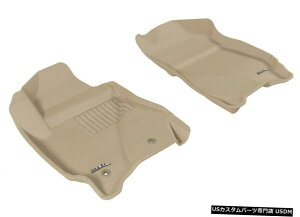 Floor Mat JO[SV^JX^tBbgCi[^1ڃtA}bgL1FR03711502 Kagu All-Weather Custom Fit Liners Tan 1st Row Floor Mats L1FR03711502