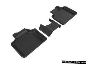 Floor Mat JO[SV^JX^tBbgCi[ubN2ڃtA}bgL1MN01821509 Kagu All-Weather Custom Fit Liners Black 2nd Row Floor Mats L1MN01821509