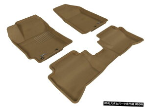 Floor Mat �J�O�[�S�V��^�J�X�^���t�B�b�g���C�i�[�^��1��ڂ����2��ڃt���A�}�b�gL1KA01401502 Kagu All-Weather Custom Fit Liners Tan 1st And 2nd Row Floor Mats L1KA01401502 �y���s�A���i�z