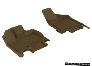 Floor Mat JO[SV^JX^tBbgCi[^1ڃtA}bgL1DG01611502 Kagu All-Weather Custom Fit Liners Tan 1st Row Floor Mats L1DG01611502