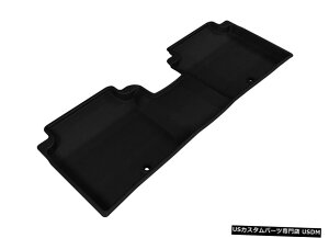 Floor Mat JO[SV^JX^tBbgCi[ubN2ڃtA}bgi2016N14Ggpj Kagu All-Weather Custom Fit Liners Black 2nd Row Floor Mats for 14-2016 Elantra