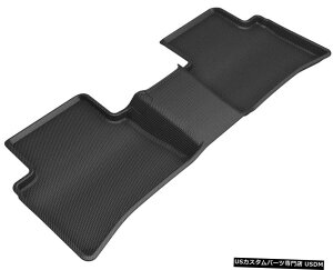Floor Mat JO[SV^JX^tBbgCi[ubN2ڃtA}bgL1TY25621509 Kagu All-Weather Custom Fit Liners Black 2nd Row Floor Mats L1TY25621509