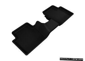 Floor Mat JO[SV^JX^tBbgCi[ubN2ڃtA}bgL1MZ04821509 Kagu All-Weather Custom Fit Liners Black 2nd Row Floor Mats L1MZ04821509
