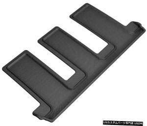 Floor Mat JO[SV^JX^tBbgCi[ubN3ڃtA}bgL1LX06031509 Kagu All-Weather Custom Fit Liners Black 3rd Row Floor Mats L1LX06031509