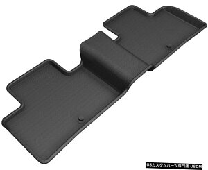 Floor Mat JO[SV^JX^tBbgCi[ubN2ڃtA}bg2019-2020QX50 Kagu All-Weather Custom Fit Liners Black 2nd Row Floor Mats for 2019-2020 QX50