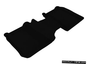 Floor Mat �J�O�[���C�i�[�u���b�N2��ڃt���A�}�b�g�A09-19�t���b�N�X�p�x���`�t���Z���^�[�R���\�[���t�� Kagu Liners Black 2nd Row Floor Mats w/ Bench for 09-19 Flex w/ Center Console �y���s�A���i�z