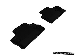 Floor Mat JO[SV^JX^tBbgCi[ubN2ڃtA}bgL1VV01621509 Kagu All-Weather Custom Fit Liners Black 2nd Row Floor Mats L1VV01621509