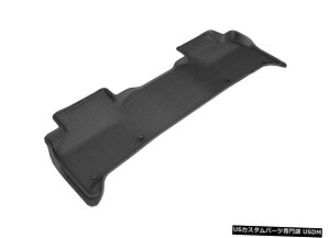 Floor Mat JO[SV^JX^tBbgCi[ubN2ڃtA}bgL1LR02421509 Kagu All-Weather Custom Fit Liners Black 2nd Row Floor Mats L1LR02421509