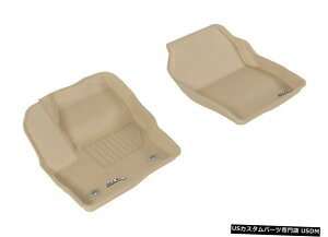 Floor Mat JO[SV^JX^tBbgCi[2015-2019GXP[vp^1ڃtA}bg Kagu All-Weather Custom Fit Liners Tan 1st Row Floor Mats for 2015-2019 Escape