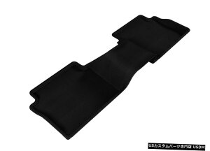 Floor Mat JO[SV^JX^tBbgCi[ubN2ڃtA}bgi14-2018}c_3pj Kagu All-Weather Custom Fit Liners Black 2nd Row Floor Mats for 14-2018 Mazda 3