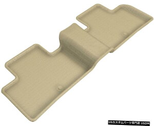 Floor Mat JO[SV^JX^tBbgCi[^2ڃtA}bg2019-2020QX50 Kagu All-Weather Custom Fit Liners Tan 2nd Row Floor Mats for 2019-2020 QX50