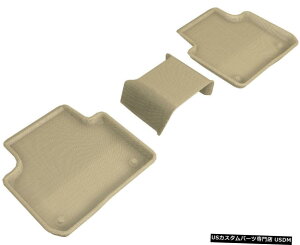 Floor Mat JO[SV^JX^tBbgCi[2019-2020JCGp2ڃtA}bg Kagu All-Weather Custom Fit Liners Tan 2nd Row Floor Mats for 2019-2020 Cayenne