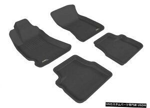 Floor Mat JO[SV^Ci[ubN1ڂ2ڃtA}bg2019-2013tHX^[ Kagu All-Weather Liners Black 1st And 2nd Row Floor Mats for 2019-2013 Forester