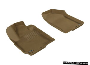 Floor Mat JO[SV^JX^tBbgCi[^1ڃtA}bgL1KA00811502 Kagu All-Weather Custom Fit Liners Tan 1st Row Floor Mats L1KA00811502