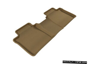 Floor Mat JO[SV^Ci[^2ڃtA}bg2007-2011J/NTXES350 Kagu All-Weather Liners Tan 2nd Row Floor Mats for 2007-2011 Camry/Lexus ES350