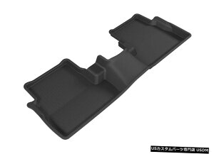 Floor Mat JO[SV^JX^tBbgCi[2013-2016MKZpubN2ڃtA}bg Kagu All-Weather Custom Fit Liners Black 2nd Row Floor Mats for 2013-2016 MKZ
