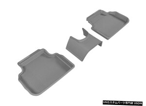 Floor Mat JO[SV^JX^tBbgCi[O[2ڃtA}bgL1MN01321501 Kagu All-Weather Custom Fit Liners Gray 2nd Row Floor Mats L1MN01321501