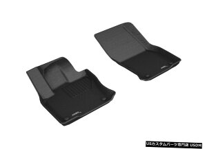 Floor Mat JO[SV^JX^tBbgCi[ubN1ڃtA}bg2018-2019eBOA Kagu All-Weather Custom Fit Liners Black 1st Row Floor Mats for 2018-2019 Tiguan