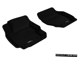 Floor Mat JO[SV^JX^tBbgCi[07-16{{S80pubN1ڃtA}bg Kagu All-Weather Custom Fit Liners Black 1st Row Floor Mats for 07-16 Volvo S80